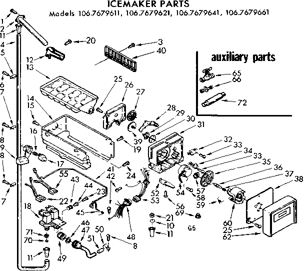 Icemaker parts