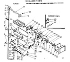 Kenmore 1067680680 icemaker parts diagram