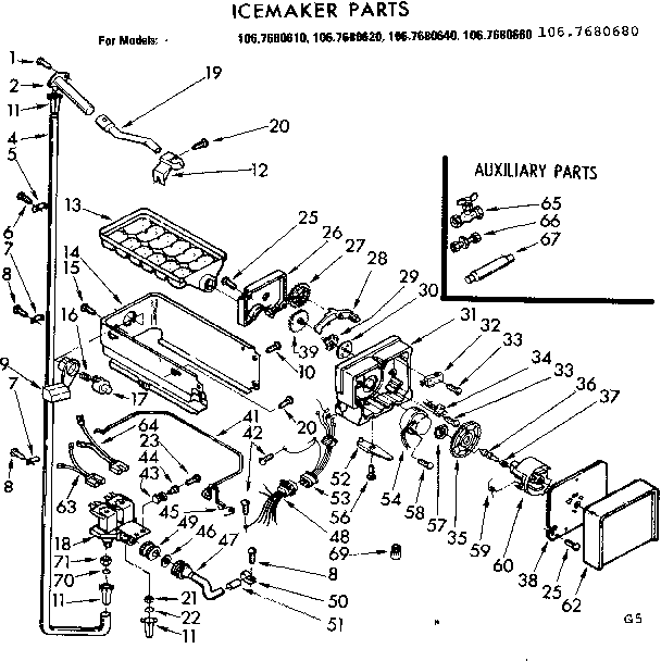 Icemaker parts