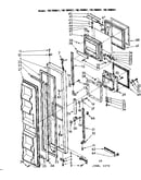 Freezer door parts