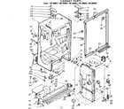 Kenmore 1067680621 cabinet parts diagram