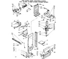 Kenmore 1067680661 air flow and control parts diagram