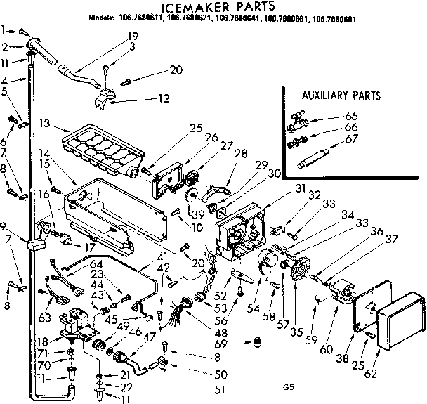 Icemaker parts