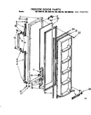 Freezer door parts