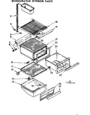 Refrigerator interior parts