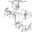 Kenmore 1067680782 air flow parts diagram