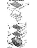 Freezer interior parts