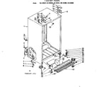 Kenmore 1067680860 cabinet parts diagram