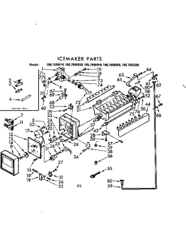 Icemaker parts