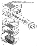 Freezer interior parts