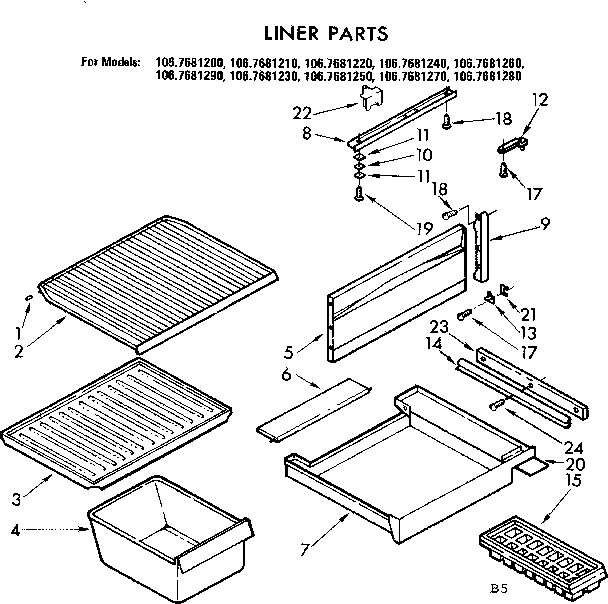 LINER PARTS