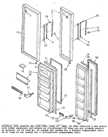 Door parts