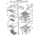 Kenmore 1067681341 liner parts diagram