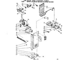 Kenmore 1067681480 air flow and control parts diagram