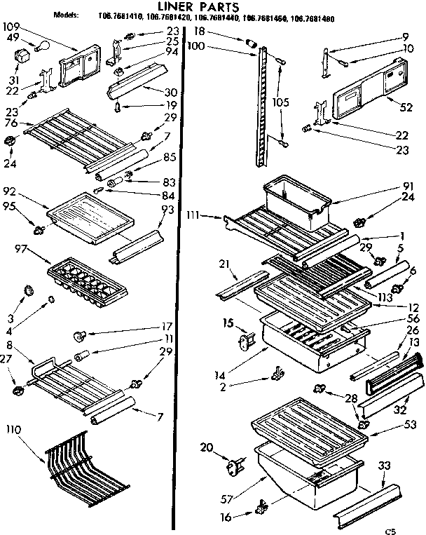 LINER PARTS