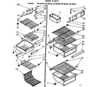 Kenmore 1067681520 liner parts diagram