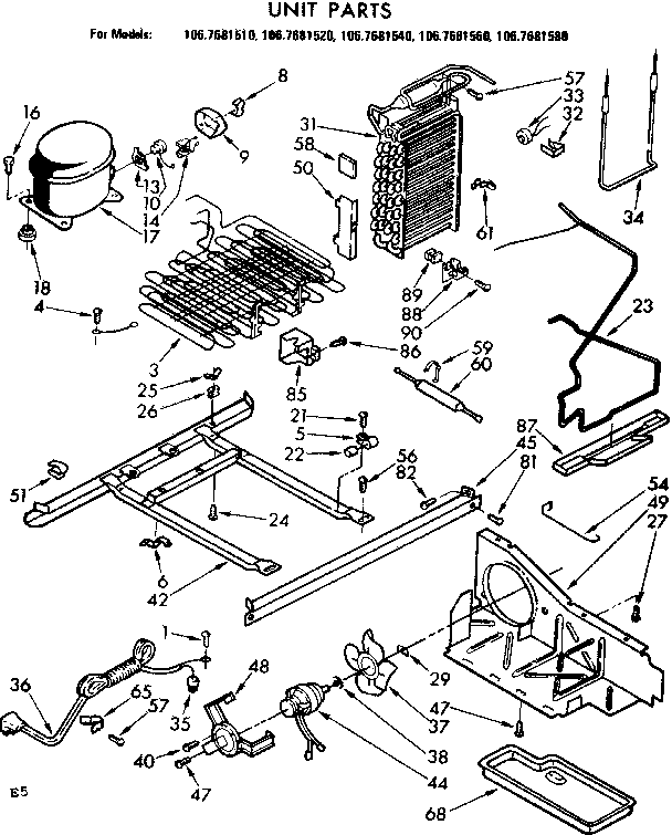 Unit parts