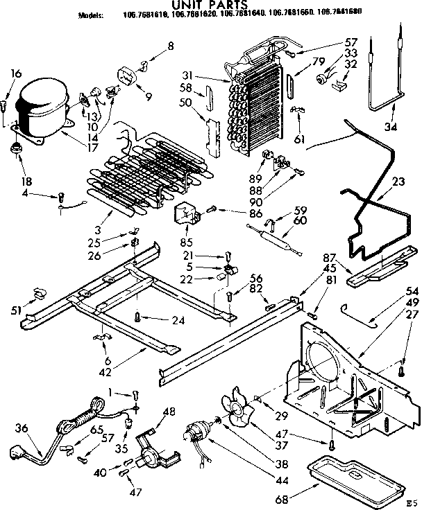 Unit parts