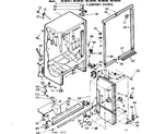 Kenmore 1067681641 cabinet parts diagram
