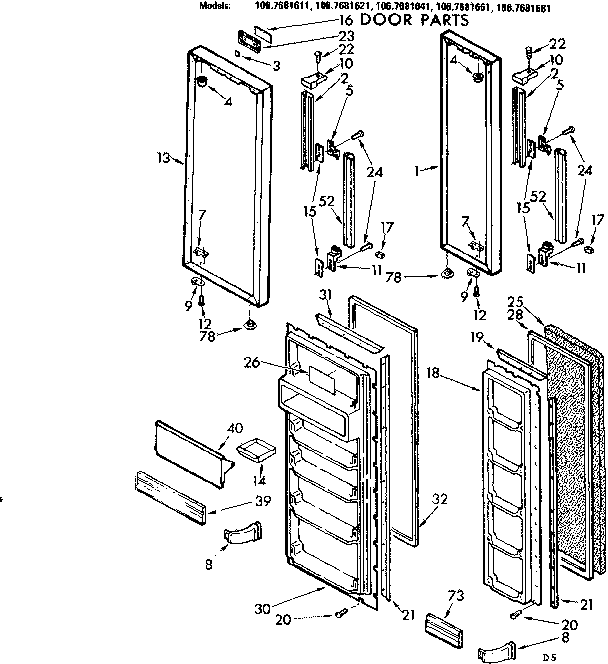 Door parts