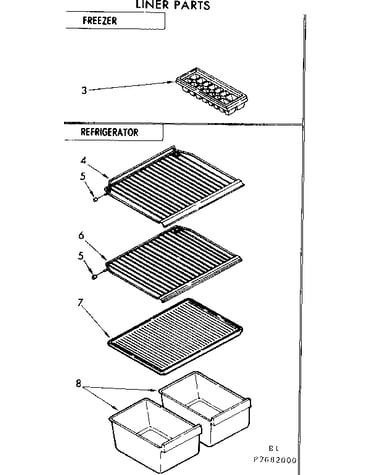 Liner parts