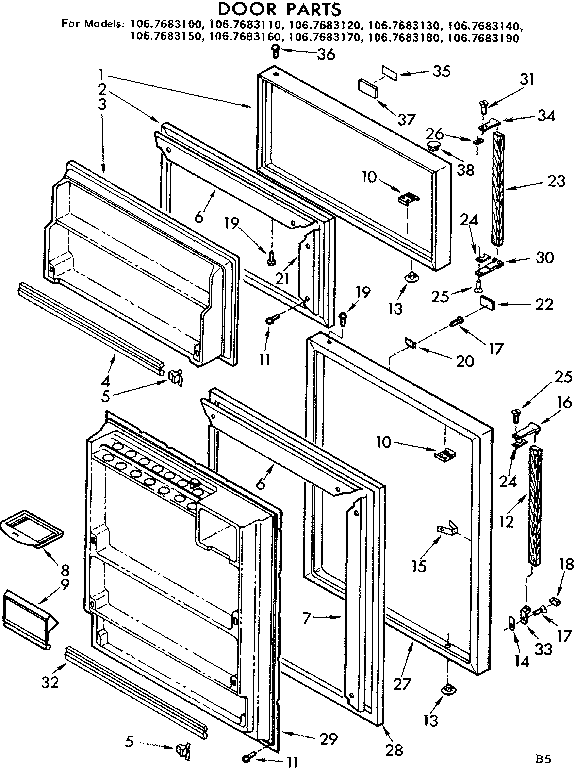 Door parts