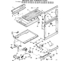Kenmore 1067683120 breaker and partition parts diagram