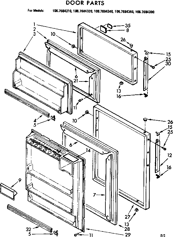 Door parts