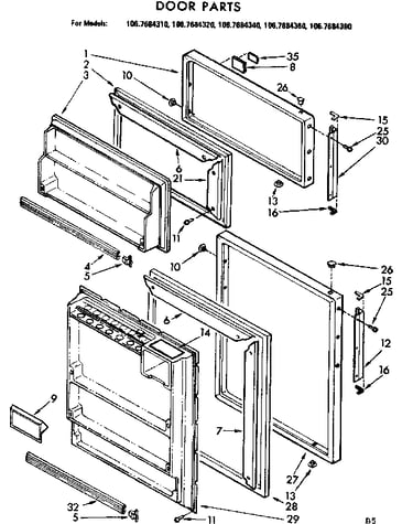 Door parts