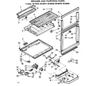 Kenmore 1067684440 breaker and partition parts diagram
