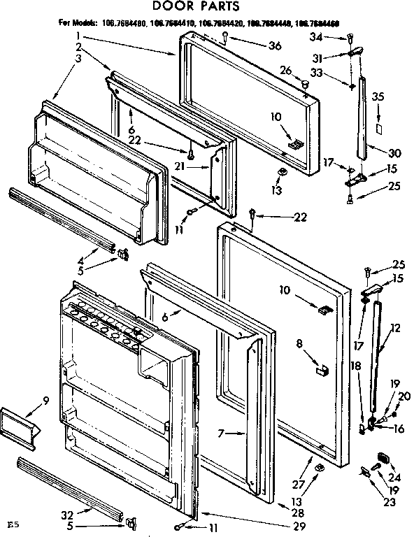 Door parts