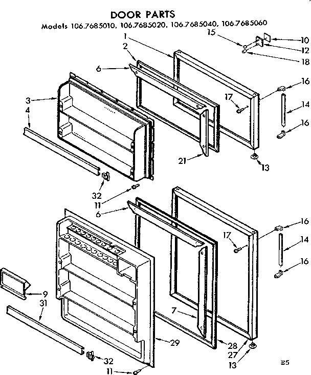 Door parts