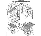 Kenmore 1067685260 liner parts diagram