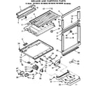 Kenmore 1067685260 breaker and partition parts diagram