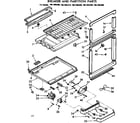 Kenmore 1067685320 breaker and partition parts diagram