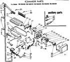 Kenmore 1067685310 icemaker parts diagram