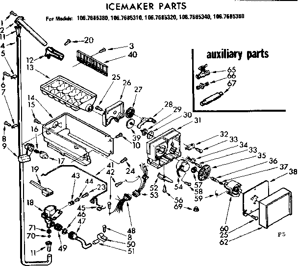 Icemaker parts