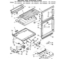 Kenmore 1067685550 breaker and partition parts diagram