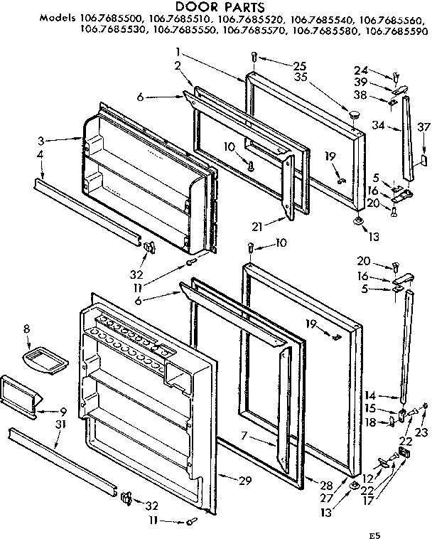 Door parts