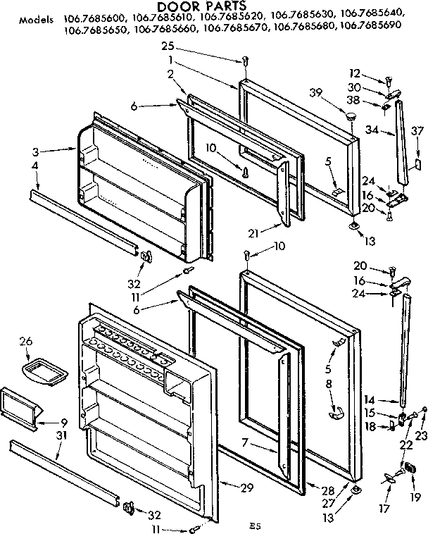 Door parts