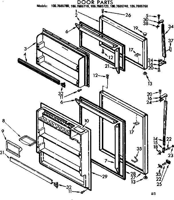 Door parts