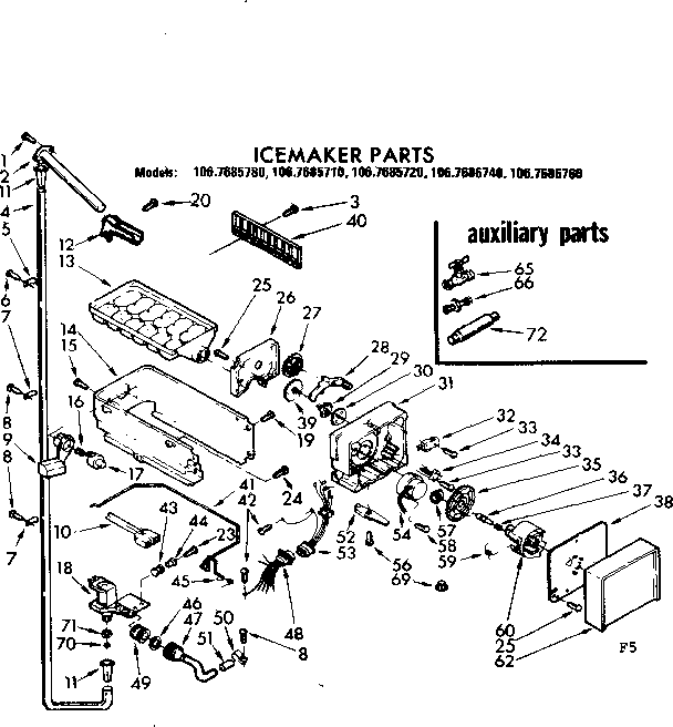 Icemaker parts
