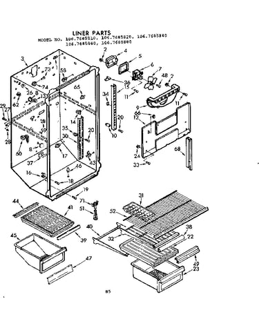 Liner parts