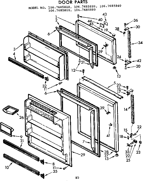 Door parts