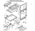 Kenmore 1067685910 breaker and partition parts diagram