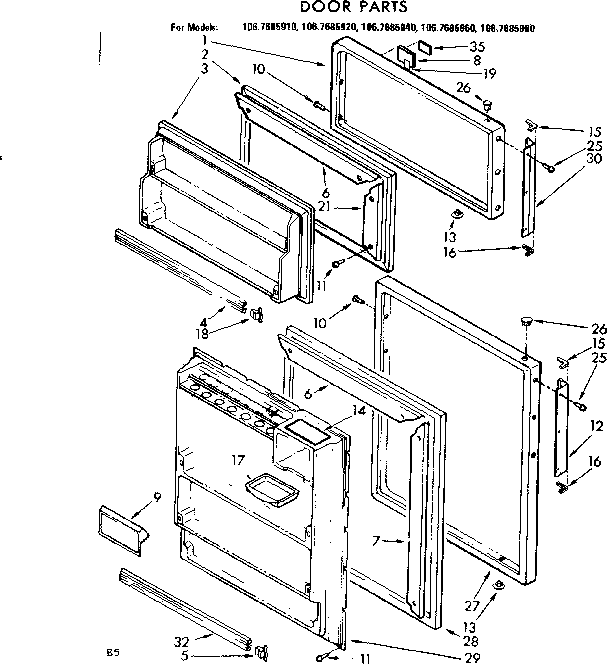 Door parts