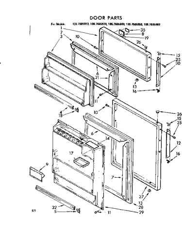 Door parts