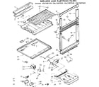 Kenmore 1067687060 breaker and partition parts diagram