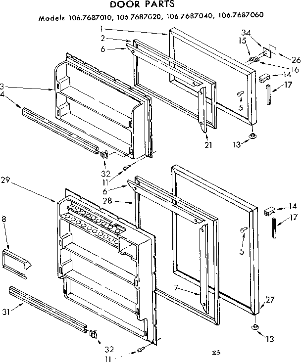 Door parts