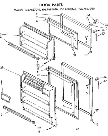 Door parts